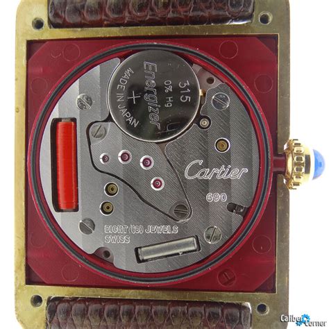 cartier 690|Cartier caliber 690 movement.